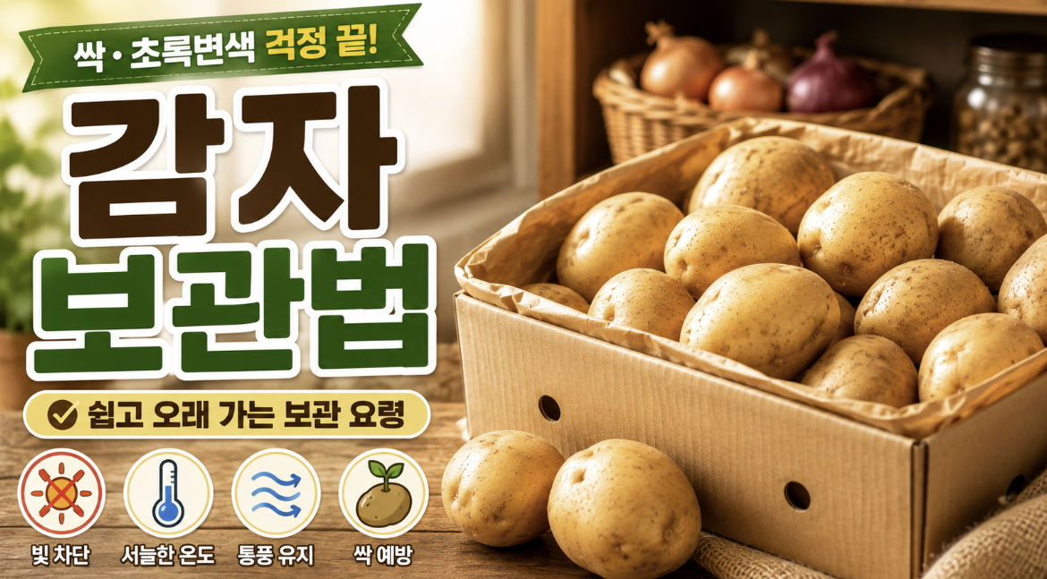 감자 보관법